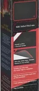 Defender Podloga Gaming Defender Black M 360x270x3mm - Slika 4