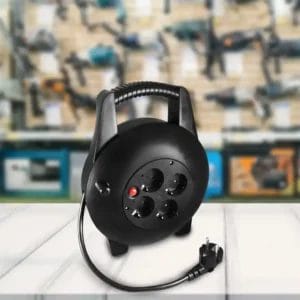 Prosto Produžni kabal na namotaju Prosto HJR4-10-P 10m 1.5mm2/IP20/4 utičnice - Slika 3