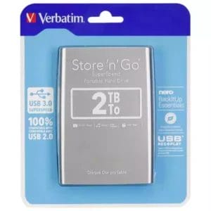 Verbatim Eksterni hard disk 2TB Verbatim 53189 Silver - Slika 3