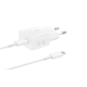 Samsung Kućni punjač Samsung EP-T2510-XWE 25W sa kablom beli - Slika 1