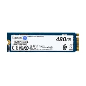 Kingston Serverski NVME SSD Kingston DataCentar DC2000B 480GB 2280/7000MBs/800MBs PLP SEDC2000BM8 - Slika 1