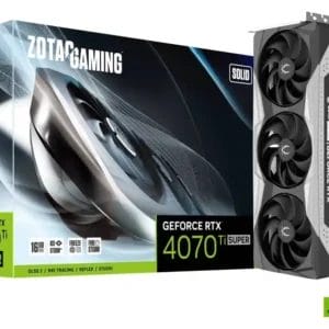 zotac Grafička karta Zotac GAMING GeForce RTX 4070 TiSuper Solid 16GB DDR6 256bit HDMI/3xDP - Slika 1