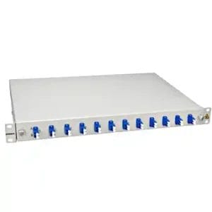 Schrack FO Splice box 19 12 vlakna SC adapteri 9/125um OS2 ECO - Slika 2