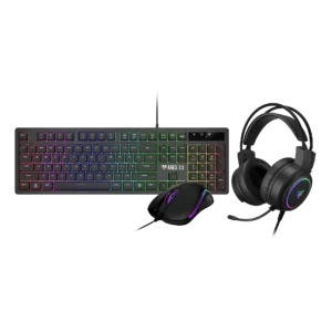Gamdias Tastatura + miš + Slušalice Gamdias Poseidon E2 žičani - Slika 1