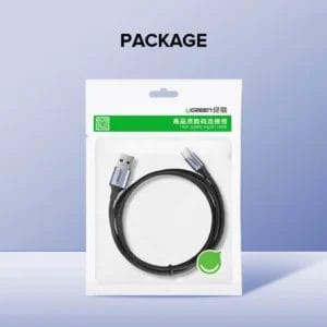 Ugreen Kabl Ugreen US288 USB-A 2.0 na USB tip C Alu. 1m - Slika 2