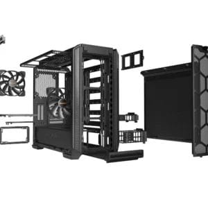 Be Quiet Kućište Be Quiet Silent Base 601 Black BG026 - Slika 3