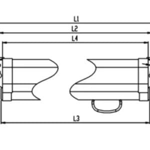 Vega Platno zidno VEGA WS W 180 - Slika 2