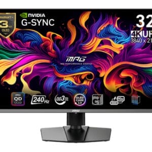 MSI 32 inča MPG 321URX QD-OLED, 4K UHD 3840x2160 QD OLED 240Hz T... - Slika 1
