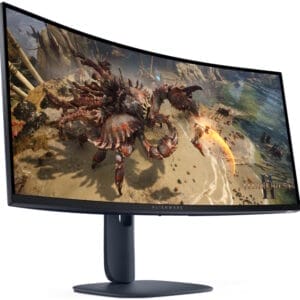 Dell 34 inch AW3425DWM 180Hz WQHD FreeSync Alienware Gaming zakrivljeni monitor - Slika 1
