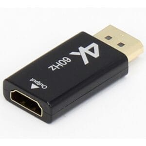 E-Green Adapter DisplayPort 1.4 (M) - HDMI 2.0 (F) crni - Slika 1