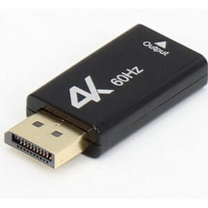 E-Green Adapter DisplayPort 1.4 (M) - HDMI 2.0 (F) crni - Slika 2