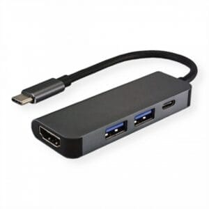 Fast Asia Adapter-konvertor TIP C na HDMI+ 2xUSB 3.0+ TIP C - Slika 1