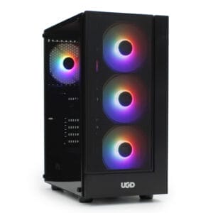 Ugd Hammer 3313 PSU-600W D600 kućište crno - Slika 6