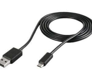 E-Green Kabl 2.0 USB A - USB Micro-B M/M 1m crni - Slika 1