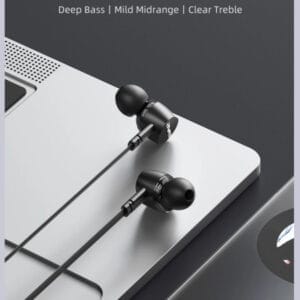 Awei Slušalice AWEI TC-7 Bubice USB-C w/microphone Crne - Slika 1