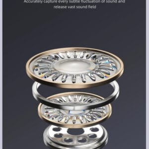 Awei Slušalice AWEI TC-7 Bubice USB-C w/microphone Crne - Slika 2