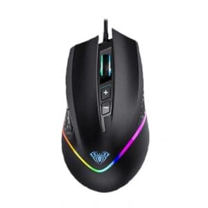 Aula Gaming miš AULA F805 6400DPI/7D/RGB/Crni - Slika 3
