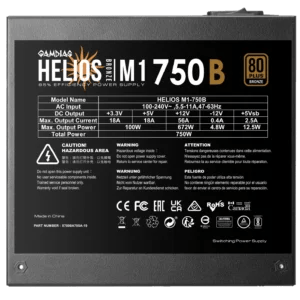 Gamdias Napajanje 750W Gamdias Helios M1-750B Bronze - Slika 2