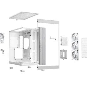 Be Quiet Kućište Be Quiet Lite Base 600LX White BGW68 - Slika 2