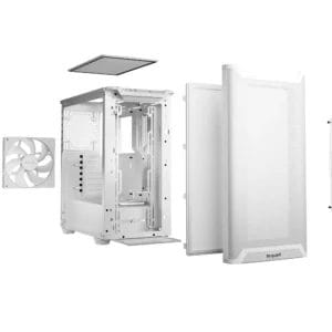 Be Quiet Kućište Be Quiet Pure Base 501 Airflow White BG075 - Slika 3