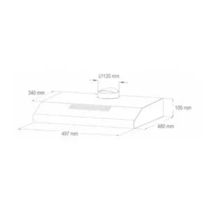 Home Aspirator Home STORM beli 38W - Slika 3