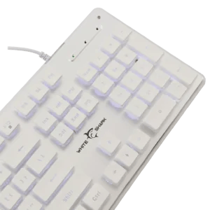 White Shark Tastatura White Shark GK 003241 TACHI White membranska US - Slika 3