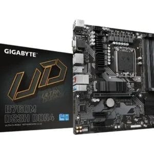 Gigabyte Matična ploča 1700 Gigabyte B760M DS3H DDR4 VGA/HDMI/DP - Slika 1