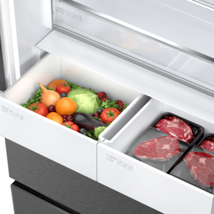 TCL Frižider TCL RC532FXE0EE/samostojeci/kombinovani/FrenchDoor/Total No Frost/E/532L/190x83,3x64cm/inox - Slika 1