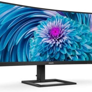 Philips Monitor PHILIPS 346E2CUAE/00 34"/VA,zakrivljen,21:9/3440x1440/100Hz/1ms MPRT/HDMI,DP,USB/visina/crna - Slika 1