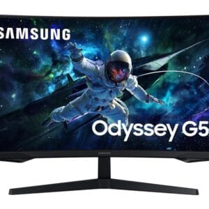 Samsung Monitor SAMSUNG LS32CG552EUXEN 32"/VA,zakrivljen/2560x1440/165Hz/1ms MPRT/HDMI,DP/freesync/VESA/crna - Slika 1