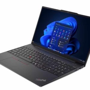 Lenovo Laptop LENOVO ThinkPad E16 G2 Win11 Pro/16" WUXGA/U7-155H/32GB/1TB/FPR/backlit SRB/crna - Slika 1