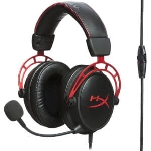HyperX Slušalice HP HyperX Cloud Alpha /Gaming /crno-crvena - Slika 1