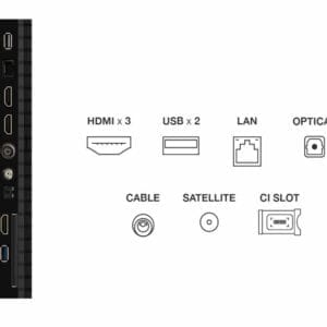 TCL Televizor TCL 50P7K/QLED/50"/4K/60Hz/Google TV/crna - Slika 1
