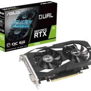 Asus Graficka karta ASUS DUAL-RTX3050-O6G NVD/6GB/GDDR6/96bit/crna - Slika 1