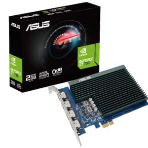 Asus Graficka karta ASUS GT730-4H-SL-2GD5 NVD/2GB/GDDR5/64bit/crna - Slika 1