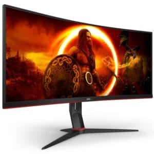AOC 34 inča CU34G2XP/BK WQHD Gaming zakrivljeni monitor - Slika 1