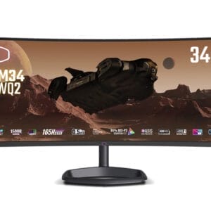 Cooler Master 34 inča GM34-CWQ2 UWQHD 3440x1440 165 Hz USB-C 65W gaming monitor (CMI-GM34-CWQ2-EK) - Slika 2