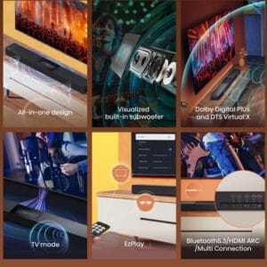 Hisense HS2000 soundbar crni - Slika 8