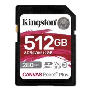 Kingston Memorijska kartica SDR2V6/512GB 512GB SDXC UHS-II 280R/150W ... - Slika 3