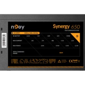 Njoy Synergy 650 650W napajanje (PSAT1065A20CSCZ01B) - Slika 2