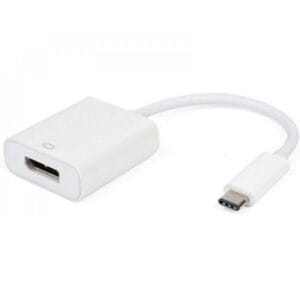 E-Green Adapter E-Green USB 3.1 tip C (M)-DP (F) beli - Slika 1