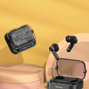 Awei Slušalice AWEI T58 NC Bluetooth bubice crne - Slika 2