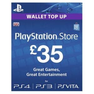 Sony Playstation Network PSN Card 35GBP - Slika 2