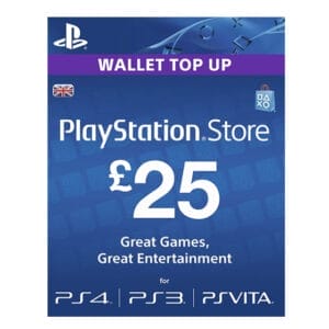 Sony Playstation Network PSN Card 25GBP - Slika 2