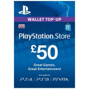 Sony Playstation Network PSN Card 50GBP - Slika 2