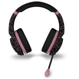 4Gamers PS4 Rose Gold Edition Stereo Gaming Headset - Abstract Black - Slika 4