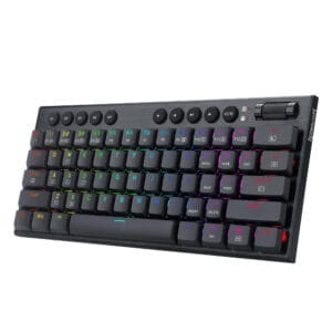 Redragon Horus Mini, wired&2.4G&BT keyboard, red - Slika 2