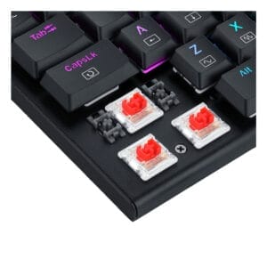 Redragon Horus Mini, wired&2.4G&BT keyboard, red - Slika 3