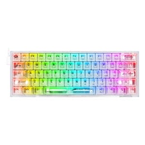 Redragon Fizz RGB Gaming Keyboard White - Slika 1