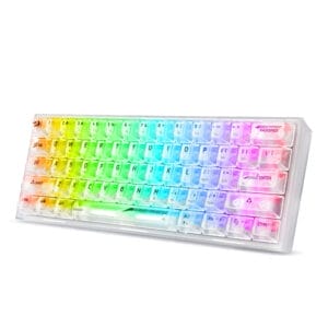 Redragon Fizz RGB Gaming Keyboard White - Slika 3